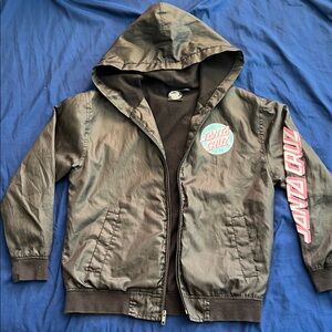 Santa Cruz Black Hoodie